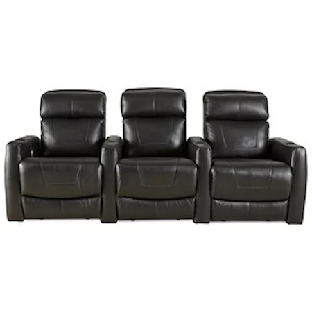 Reclining Theater Seating with 3 Seats
